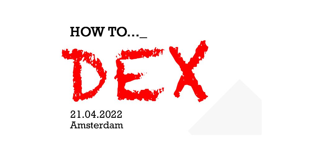 How to DEX? With The Conference.Exchanges